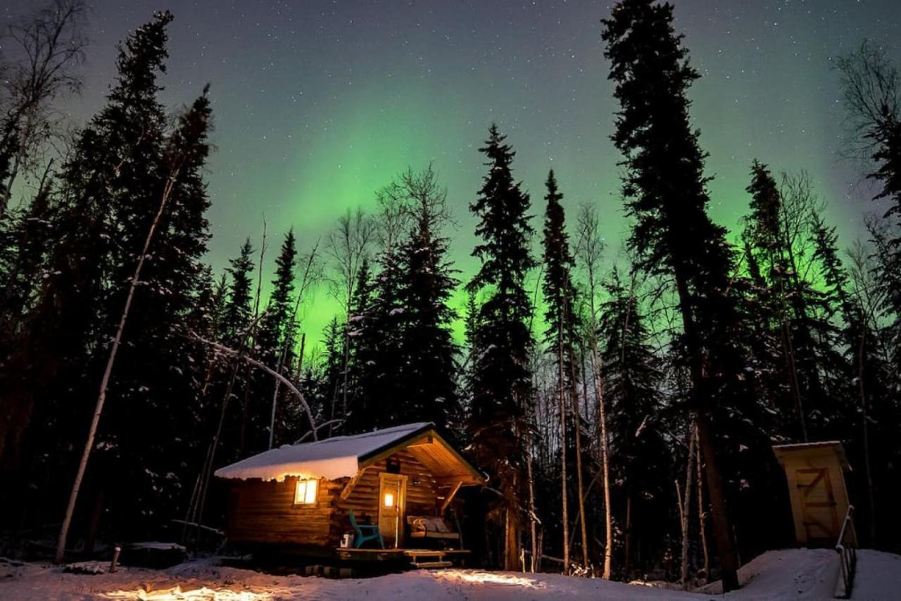 Studio Log Dry Cabin| Aurora Views! Fairbanks Kültér fotó