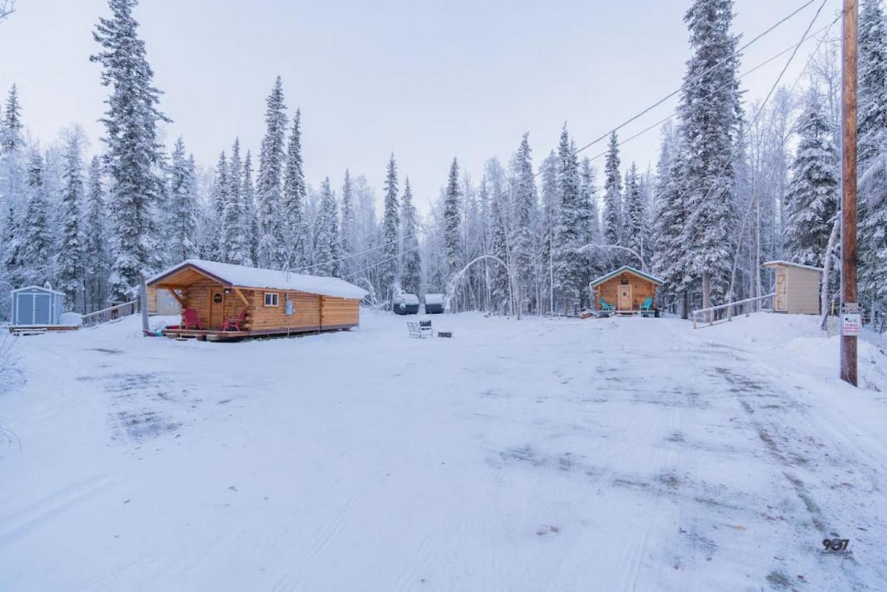 Studio Log Dry Cabin| Aurora Views! Fairbanks Kültér fotó