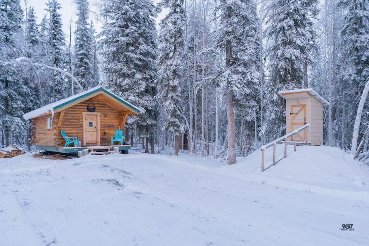 Studio Log Dry Cabin| Aurora Views! Fairbanks Kültér fotó